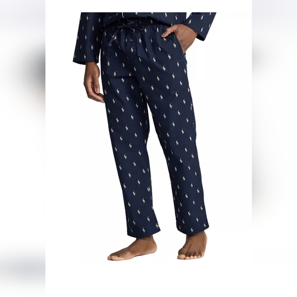Polo Ralph LaurenMen's Polo Player Pajama Pants Size Large Navy - Picture 3 of 7